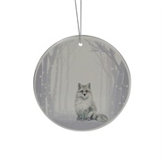 Arctic Fox Ornament
