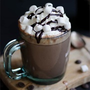 Drink Hot Chocolate on a Rainy Day