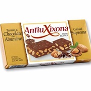 Antiu Xixona Turron De Chocolate Con Almendras