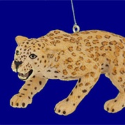 African Leopard Ornament