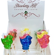 Strawberry Hill Chick Lollipops