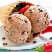 Chocolate-Chili Ice Cream
