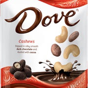 Dove Dark Chocolate Cashews