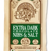 Endorfin Extra Dark Chocolate Nibs & Salt