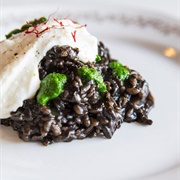 Squid Ink Risotto
