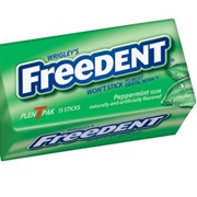 Wrigley's Freedent Peppermint