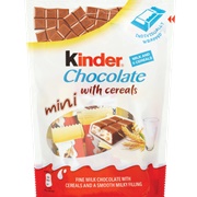 Kinder Mini Chocolate W/ Cereals