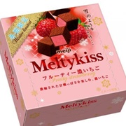 Meiji Melty Kiss Strawberry