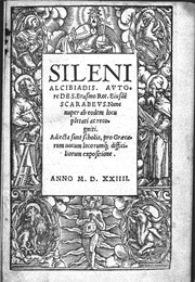 The Sileni of Alcibiades (Erasmus)