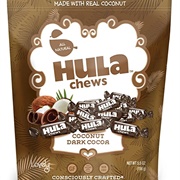 Lovely Coconut Dark Cocoa Hula Chews