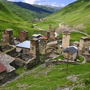 Mestia (Upper Svaneti), Georgia