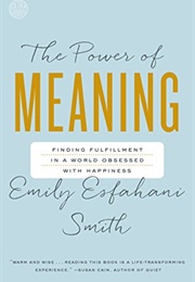 The Power of Meaning: Finding Fulfillment in a World Obsessed With Happiness (Emily Esfahani Smith)