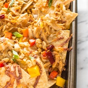 Kung Pao Chicken Nachos