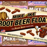 Mike and Ike Root Beer Float