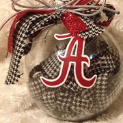 Alabama Crimson Tide Ornament