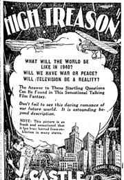 High Treason (1929)