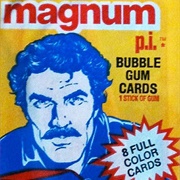 Magnum P.I. Bubble Gum Cards
