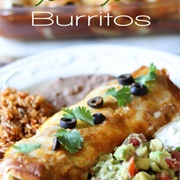 Smothered Chile Colorado Burritos