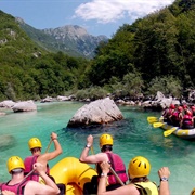 Whitewater Rafting in the Slovenian Alps