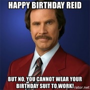 Wear Your Birthday Suit