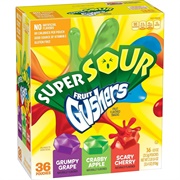 Fruit Gushers Super Sour