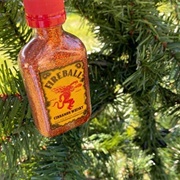 Fireball Whiskey Ornament