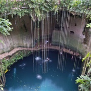Cenotes of Yucatan Peninsula in Mexico