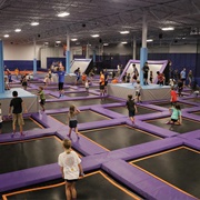 Jump at a Trampoline Park