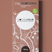 Cocoafair 71% Dark Chocolate &amp; Ginger