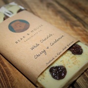 Bear & Mouse White Chocolate, Cherry & Cardamom