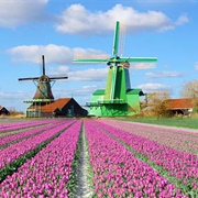 Zaanse Schans Windmills, Amsterdam