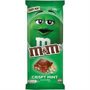 M&Ms Block Crispy Mint