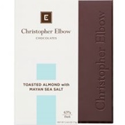 Christopher Elbow Toasted Almond Mayan Sea Salt Chocolate Bar