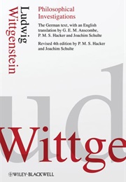 Philosophical Investigations (Ludwig Wittgenstein)