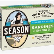 Season Skinless & Boneless Sardines