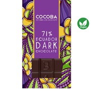 Cocoba 71% Ecuador Dark Chocolate