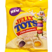 Jelly Tots White Choc Coated