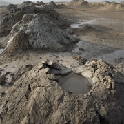 Lökbatan Mud Volcano