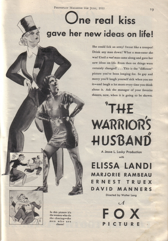 The Warrior's Husband (1933)