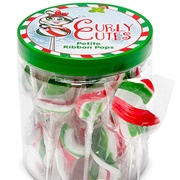 Curly Cutes Christmas Ribbon Pops