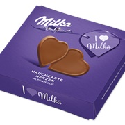 I Love Milka Hearts Alpine Milk