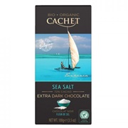 Cachet Sea Salt Extra Dark Chocolate