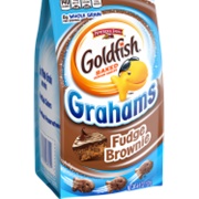 Goldfish Grahams Fudge Brownie