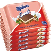 Manner Snack Milch-Haselnuss