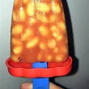 Baked Beans Ice Pop