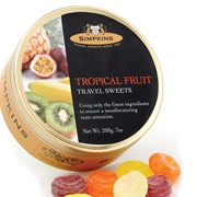 Simpkins Tropical Fruit Travel Sweets