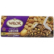 Valor Chocolate Con Leche Amendras