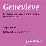 Genevieve