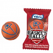 Vidal Basketballs Bubble Gum
