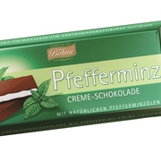 Pfefferminz Creme Schokolade